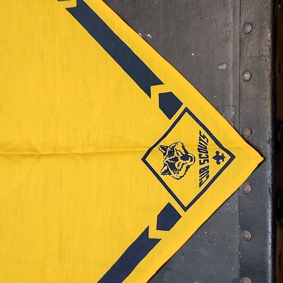 Vintage Cub Scout Uniform Handkerchief - Picture 2 of 2